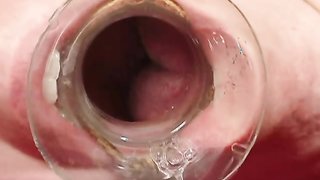 Short-haired blonde gets her nips and mouth tortured