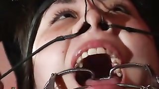 Asian beauty forced t o smell feet and hang out with a creepy old guy