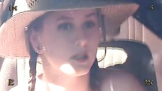 Unassuming hitchhiker gets abducted and tortured on a wheel