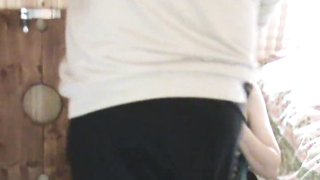 Tiny girl gets molested and mouth fucked in stocks