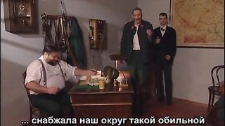 Soldier spanks a passionate naked goddess on the table