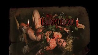 Beautiful hottie is definitely enjoying BDSM in the dungeon