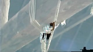 Impresionante pelirroja gordita tetona disfruta tortura muchísimo