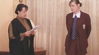 Private lesson with corporal punishment