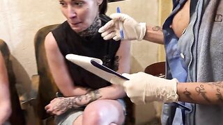 Waiting Nervously For The Health Inspection