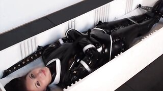 Straitjacket Barbie Discovers Cute but Inescapable Control