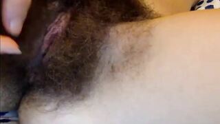 Bushy 18-Year-Old Amateur Pussy