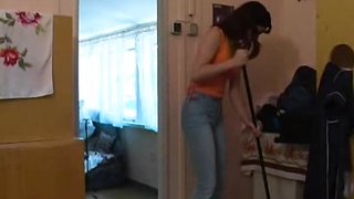 Domina spanks and canes her big-bottomed sister