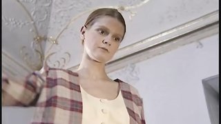 Guilty young girl and her perverted master