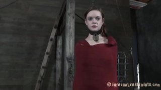 Infernal Restraints torture for a truly passionate and hot brunette