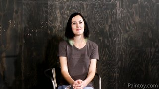 Filthy man with Pain Toy punished a hot girl with dark hairs