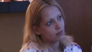 Young daughter doesn't want to sleep, let's spank her pajama butt