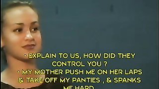 Pretty cute chick with small tits has a very good round bottom