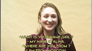 Gorgeous smiling babe with big natural boobs is a good doll for punishment