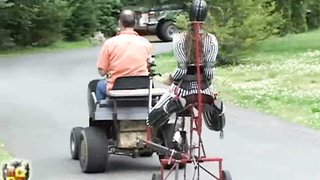 Big tit slave is dominated and shown off to everyone